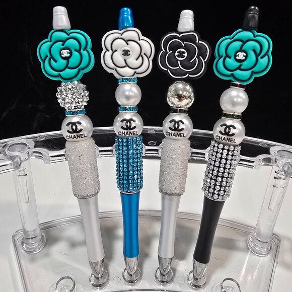 Pick-a-Pretty Pen w/Lux Fashion Inspired Bling Pens w/Ink Refill by PenGwensPosh - Picture 1 of 10